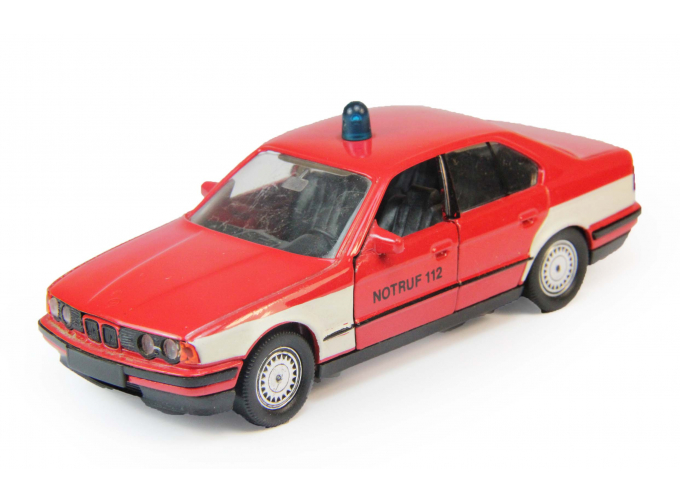 BMW 535i "Notruf 112", red / white