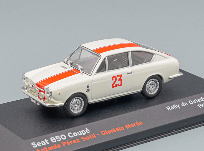 SEAT 850 Coupé Antonio Pérez Sutil-Dioninsio Moran #23 из серии Seat Sport