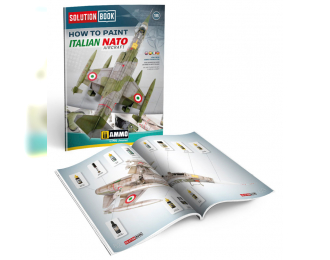 "SOLUTION BOOK 15 - Как раскрасить итальянские самолеты НАТО (многоязычный) "
