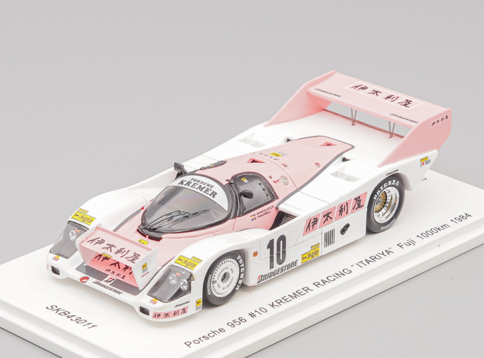 PORSCHE 956 #10 KREMER RACING "Itariya" Fuji 1000km 1984, pink