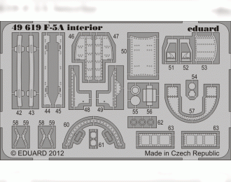 Фототравление для F-5A interior S.A.