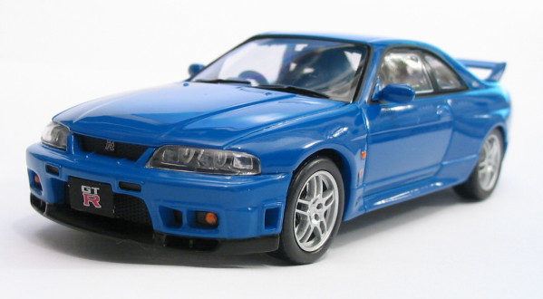 NISSAN Skyline GT-R R33, blue