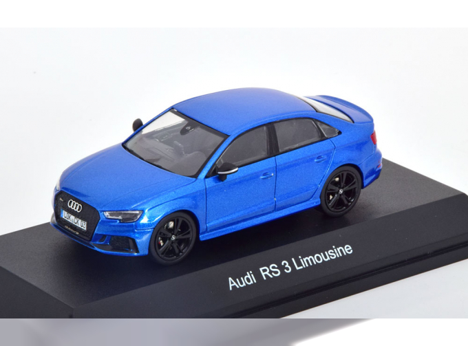 AUDI RS3 Saloon (2016), blue metallic