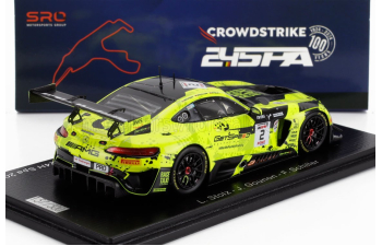 MERCEDES-BENZ Amg Gt3 Evo 6.2l V8 Team M-amg Getspeed №2 24h Spa (2024) Luca Stolz - Jules Gounon - Fabian Schiller, Yellow Black