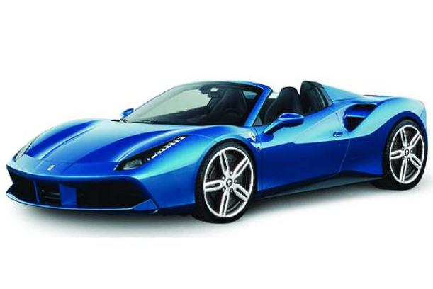 FERRARI 488 Spider (2016), blue