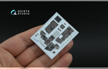 3D Декаль интерьера кабины F-15C PAD-upgraded (Tamiya) (малая версия) (с 3D-печатными деталями)