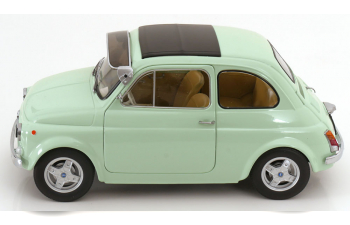 FIAT 500 F Custom with removable Softtop (1968), mint green