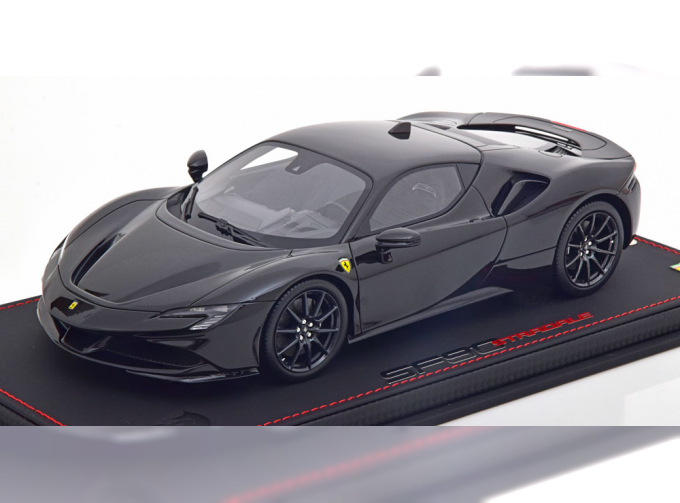 FERRARI SF90 Stradale (2019), black-metallic