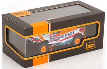 TOYOTA Hilux Pick-up Gr Dkr Team Overdrive Toyota Repsol №299 Rally Dakar (2022) Chabot Ronan - Gilles Pillot, White Orange