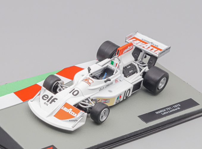 MARCH F1 751 N10 Season (1975) Lella Lombardi, white