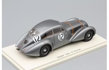 Bentley Corniche #12 14th LM 1950 "Soltan" Hay - H. Hunter, grey