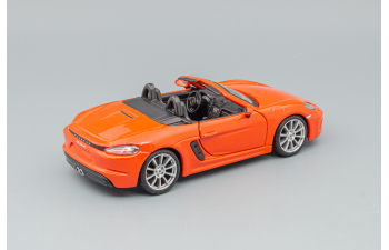 PORSCHE Boxster 718 (982) Spider (2016), Orange