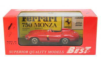 FERRARI 750 Monza Prova, red