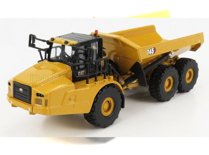 CATERPILLAR Cat745 Cassone Ribaltabile Cava 3-assi - Articulated Truck, Yellow Black