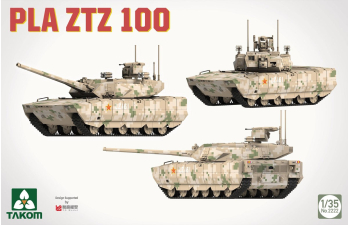 Сборная модель танк PLA ZTZ100