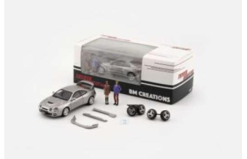 TOYOTA Celica GT Four-ID with Figures, silver