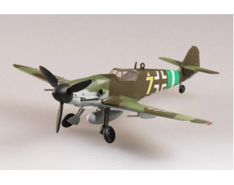 Messerschmitt Bf 109G Luftwaffe I/JG 51 Molders Yellow 7 1945