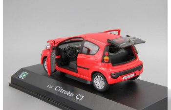 CITROEN C1, red