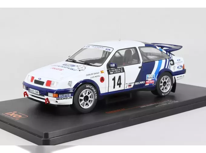 FORD Sierra RS Cosworth #14 "Ford Motor Co Ltd" Sainz/Moya 6 место Rally 1000 озер (1988)