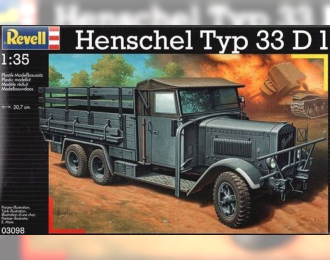 Сборная модель Немецкий армейский грузовик Henschel 33D1