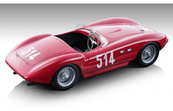 FERRARI 735s Spider N 514 Mille Miglia (1953) A.Cacciari - B.Mason, Red