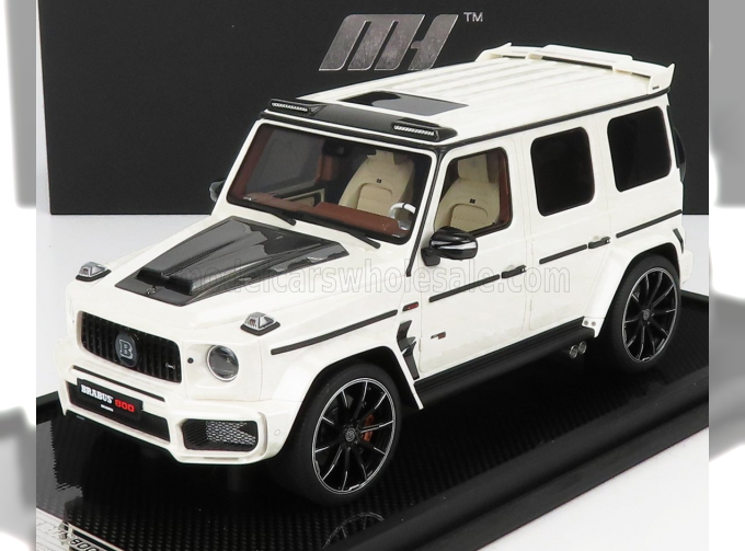 MERCEDES BENZ G-class G63 6.0 Biturbo 800 Brabus (789 Cv) 2019, White Pearl Met