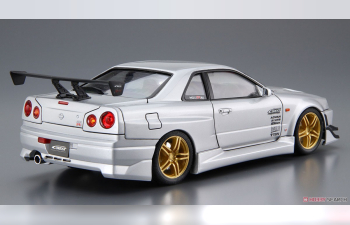 Сборная модель Nissan Skyline R34 GT-R C-West