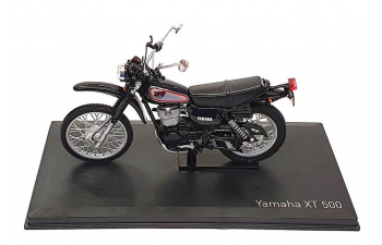 YAMAHA XT500 (1988), черный с серебристым
