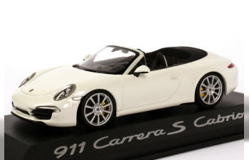 PORSCHE 911 Carrera S Cabriolet (991) 2011 white