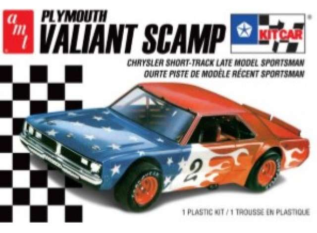 Сборная модель Plymouth Valiant Scamp Kit Car 2T, plastic modelkit