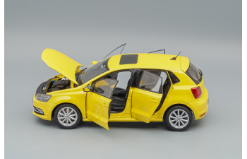 VOLKSWAGEN Polo 2017, yellow