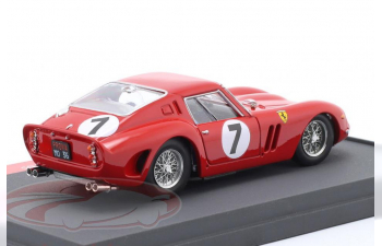 FERRARI 330 GTO chassis #GT3765 №7 24h LeMans Mike Parkes, Lorenzo Bandini (1962)