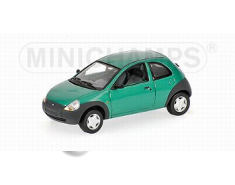 FORD Ka (1997), green metallic