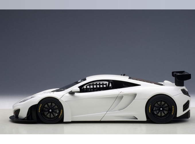 McLaren MP4-12C GT3 (2011), white