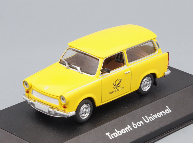 TRABANT 601 Universal "Deutsche Post" 1990 Yellow