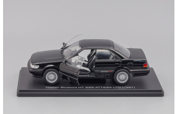 NISSAN Bluebird HT SSS ATTESA LTD (1987), black