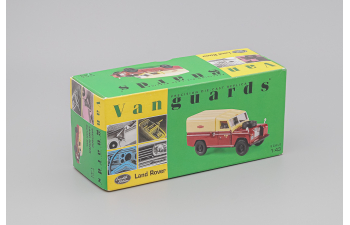 LAND ROVER LWB Series 2 British Railways, cream / dark red