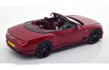 BENTLEY Continental GT Convertible (2019), dunkelrot-metallic