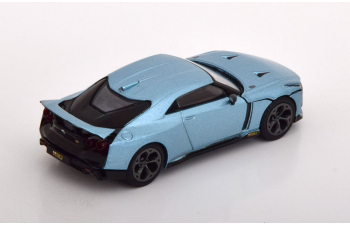 NISSAN GT-R50 by Italdesign, turquoise-blue metallic