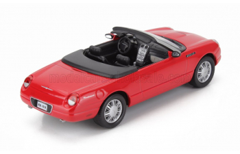 FORD Thunderbird Spider Cabriolet Open (2003), red