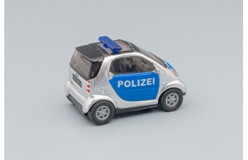 SMART ForTwo Polizei, silver / blue