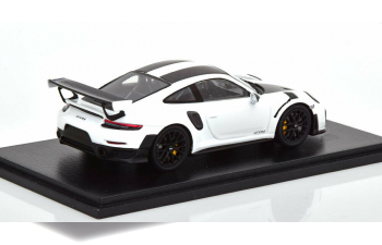 Porsche 911 GT3 RS Weissach Package 2018 (white / black)