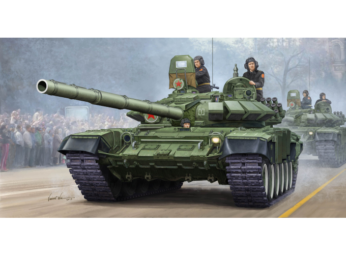 Сборная модель Танк Т-72Б мод 1990 с литой башней