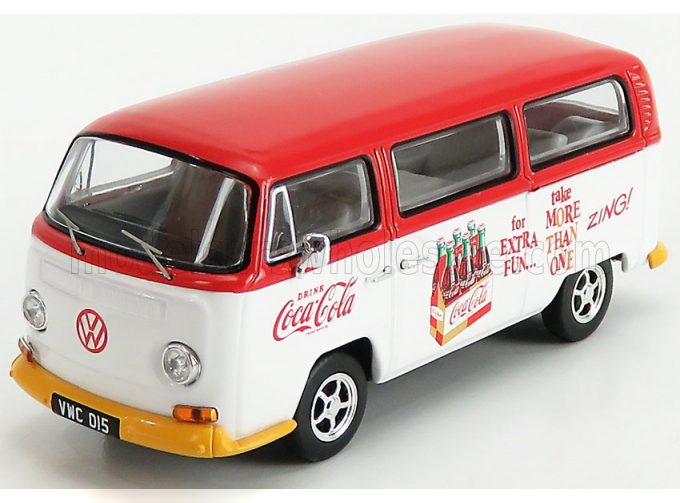 VOLKSWAGEN T1 Camper Van Coca-cola Zing (1961), Red White