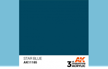 Краска акриловая 3rd Generation Star Blue 17ml