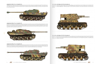 Книга на английском языке 1944 German Armour in Normandy - Camouflage Profile Guide