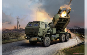 Сборная модель реактивная система залпового огня Хаймарс/ M142 High Mobility Artillery Rocket System Military