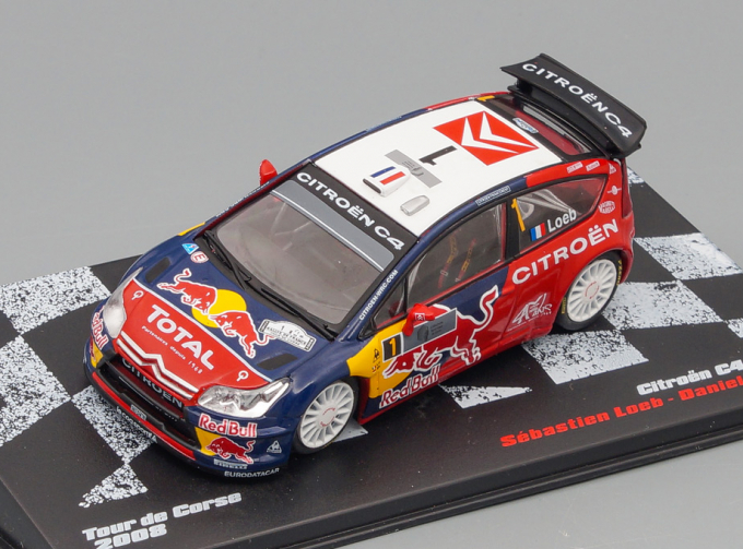 CITROEN C4 WRC S.Loeb - D.Elena 2008 из серии RALLY CARS