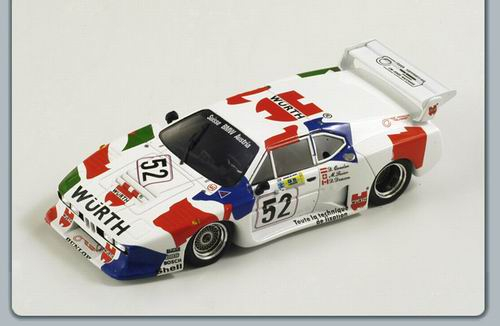 BMW M 1 №52 Le Mans (M.Surer - D.Deacon - D.Quester) 1981, white