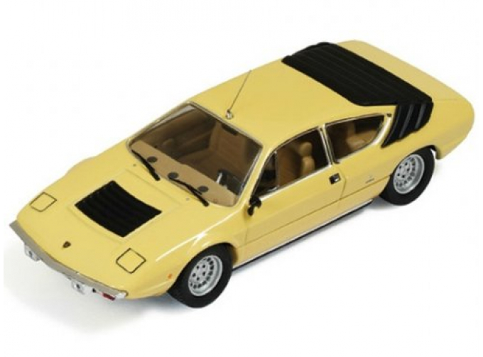 LAMBORGHINI URRACO P250 1973, Yellow with Beige Inteirors